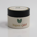 Majoon-e-Jalali herbal male vitality supplement by Mr Organics, traditional organic formula for stamina, strength, and men’s wellness in a compact jar.